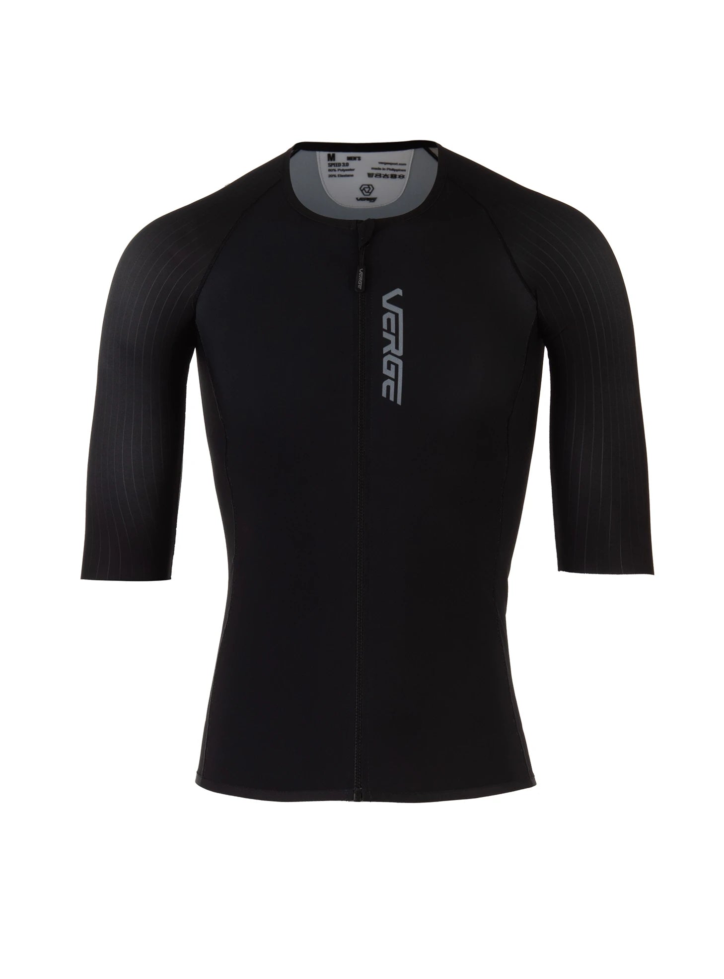 SOLIDS SPEED 3.0 TRI TOP SS - MEN - BLACK